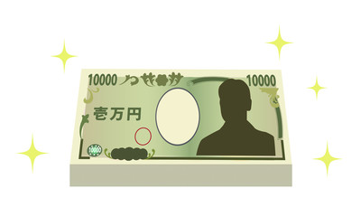 １万円の札束
