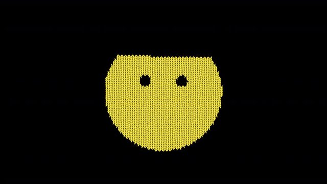 Symbol meh blank is knitted from a woolen thread. Knit like a sweater