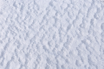 Snow texture after the storm