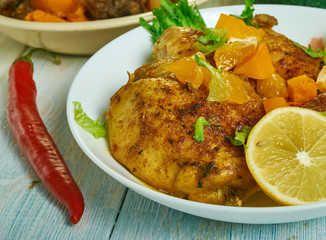 Caribbean  Jerk chicken thighs