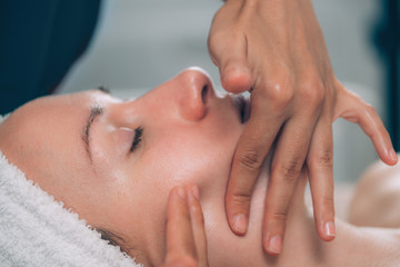 Face Lifting Massage, Pinch and Roll Technique