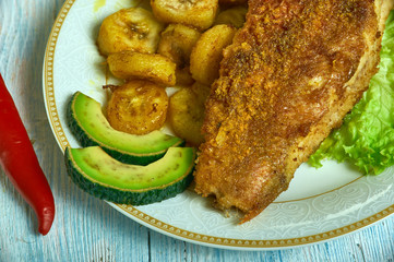 Caribbean Jerk spiced fish