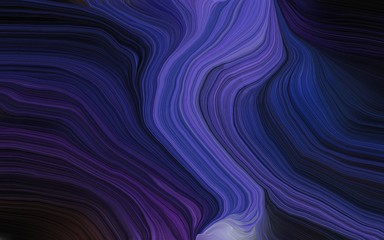 modern waves background design with very dark blue, slate blue and dark slate blue color