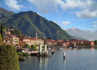 Fototapeta na wymiar Urlaubsort Menaggio am Comer See,Lombardei,Italien