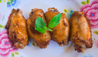 fried chicken on a plate
