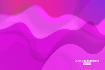 Purple Geometric Modern Fluid Background Composition with Gradients, Shadows and Lights