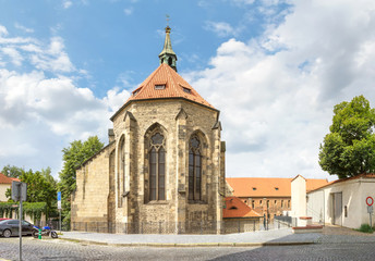 Fototapeta na wymiar Convent of Saint Agnes. Prague, Czech Republic.