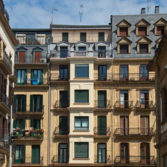 Architecture in Donostia-San Sebastian,province Gipuzkoa,Spain