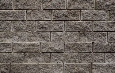 rough brick wall in dark gray