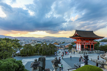 Obraz premium Kioto Pagoda temple Japan