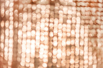 Orange bokeh background