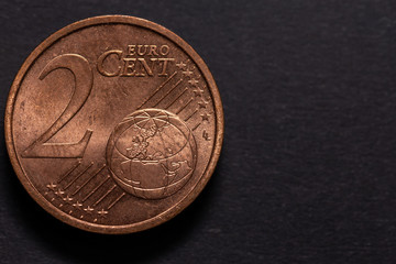2 Euro Cent Münze