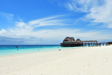 Zanzibar, Tanzania, Africa. Kendwa beach