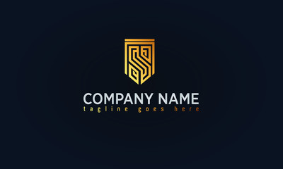 Company Gold Logo Design, Luxury Gold Concept Logo,