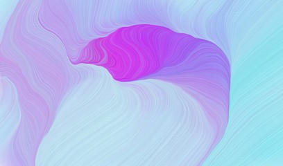 curvy background design with light blue, medium orchid and light pastel purple color