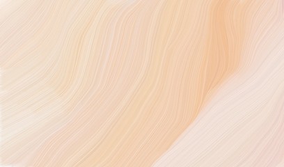 curvy background illustration with wheat, peach puff and linen color