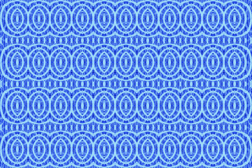 Colored African fabric with artistic curves