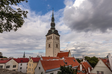 Fototapeta na wymiar Tallinn popular attractions