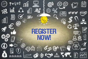 Register now! 