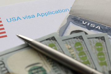 USA visa application paper form