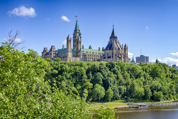 Obraz premium Ottawa Parliament Hill