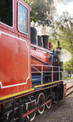 Old steam locomotive