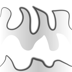 Fototapeta premium Wireframe mesh polygonal background. Abstract form with connected lines and dots