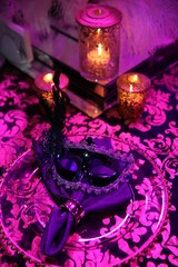 candle decor for wedding