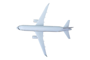 Airplane isolated on white background