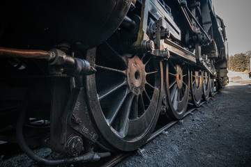 Steam engine wheels