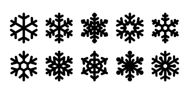 Snowflake vector Christmas icon logo snow Santa Claus Xmas cartoon character illustration symbol graphic doodle design