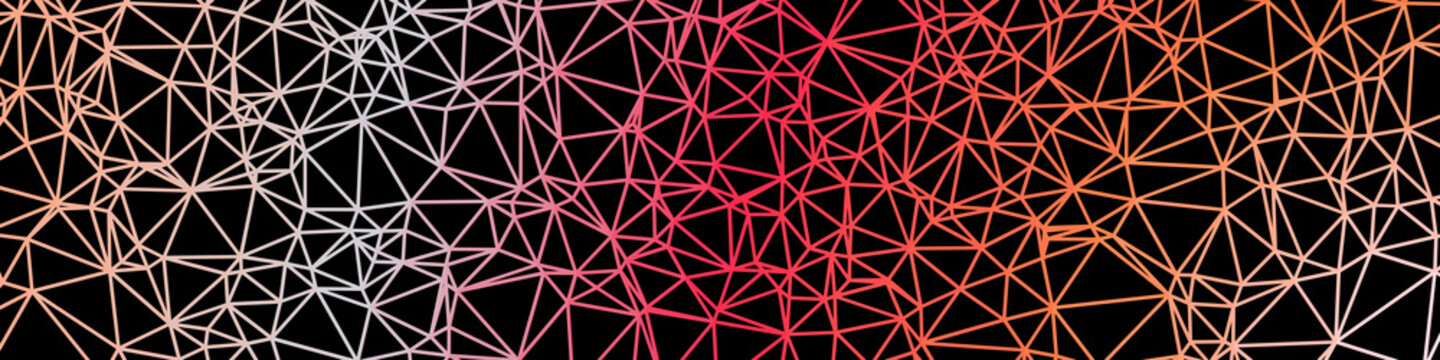 Color Abstract trianglify Generative Art background illustration