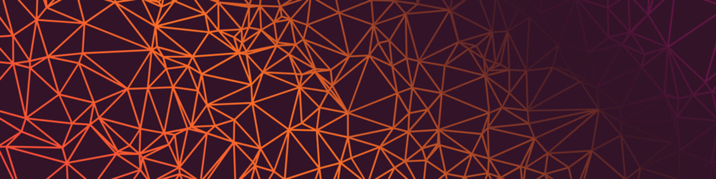 Color Abstract trianglify Generative Art background illustration