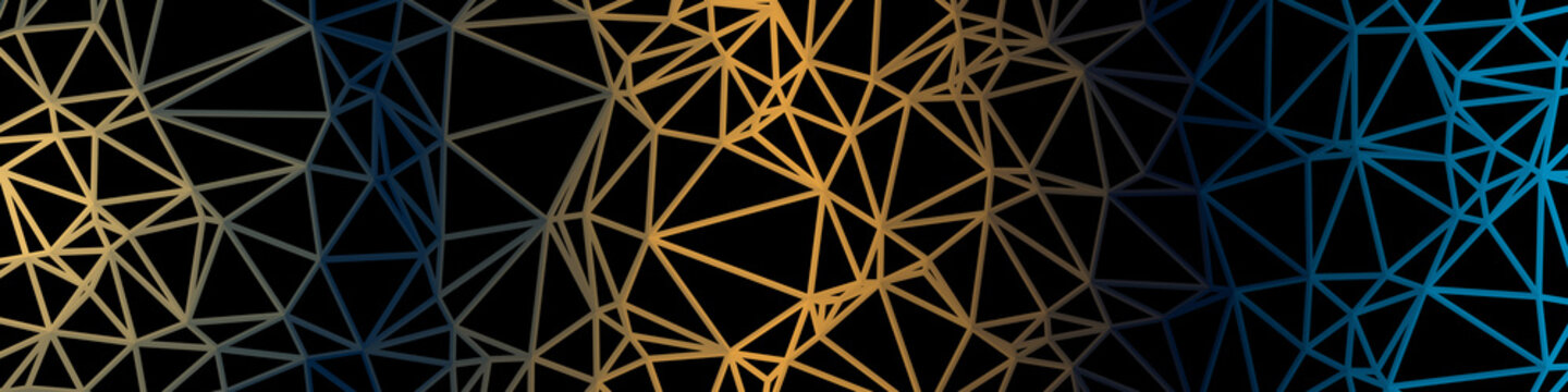 Color Abstract trianglify Generative Art background illustration