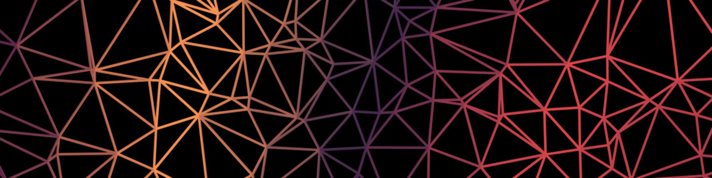 Color Abstract trianglify Generative Art background illustration