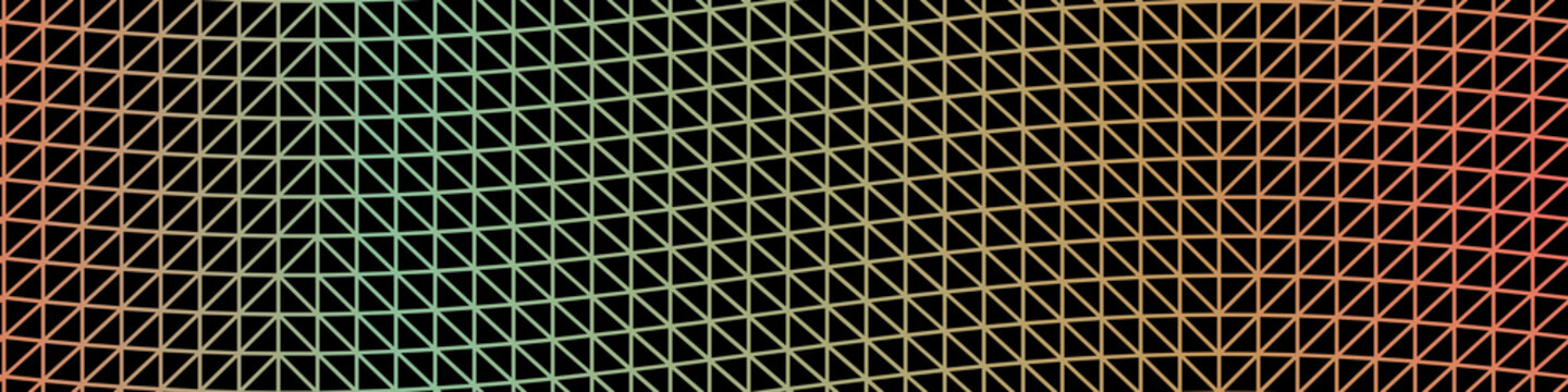 Color Abstract trianglify Generative Art background illustration