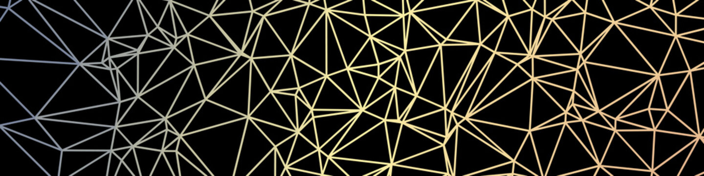 Color Abstract trianglify Generative Art background illustration