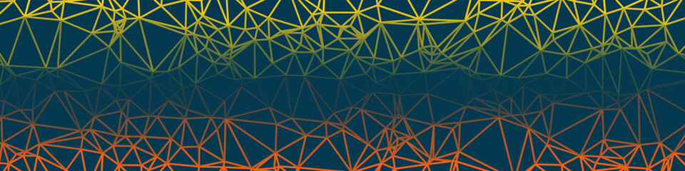 Color Abstract trianglify Generative Art background illustration