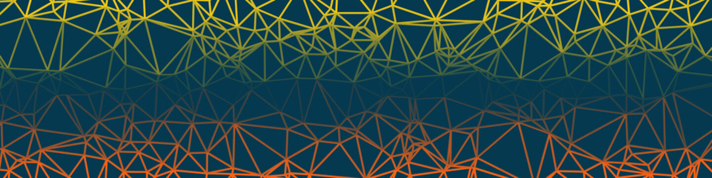 Color Abstract trianglify Generative Art background illustration