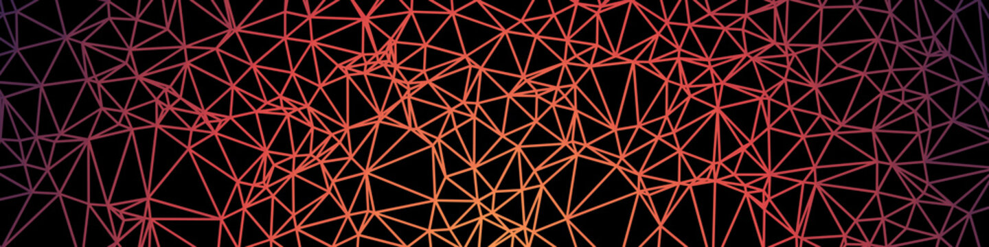 Color Abstract trianglify Generative Art background illustration