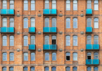 house facade in Hamburg