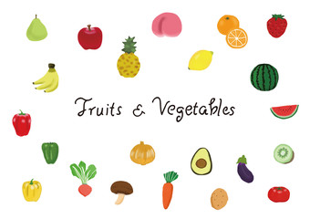 I love food 4  - Fruits Vegetables -