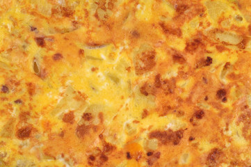 Tortilla en gros plan