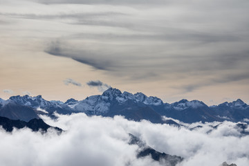 Fototapeta na wymiar Allgäuer Alpen - Nebelhorn