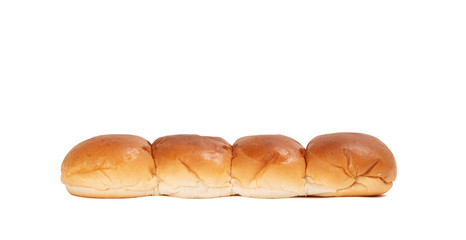 View of group small round bread