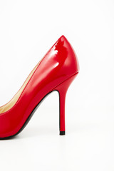 highheel on a white background.