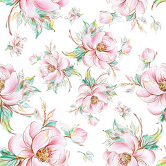 Seamless pattern of graceful roses with buds.jpg