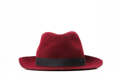 Hat in on a white background.