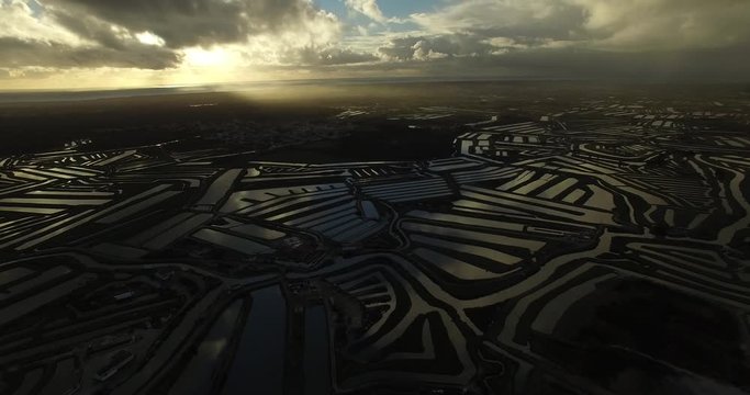 vue des marais, ile d'oleron
