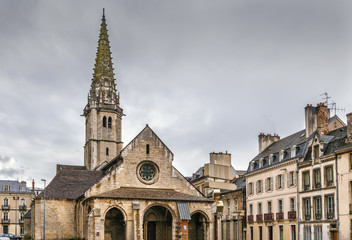 Fototapeta premium Church Saint-Philibert Dijon, France